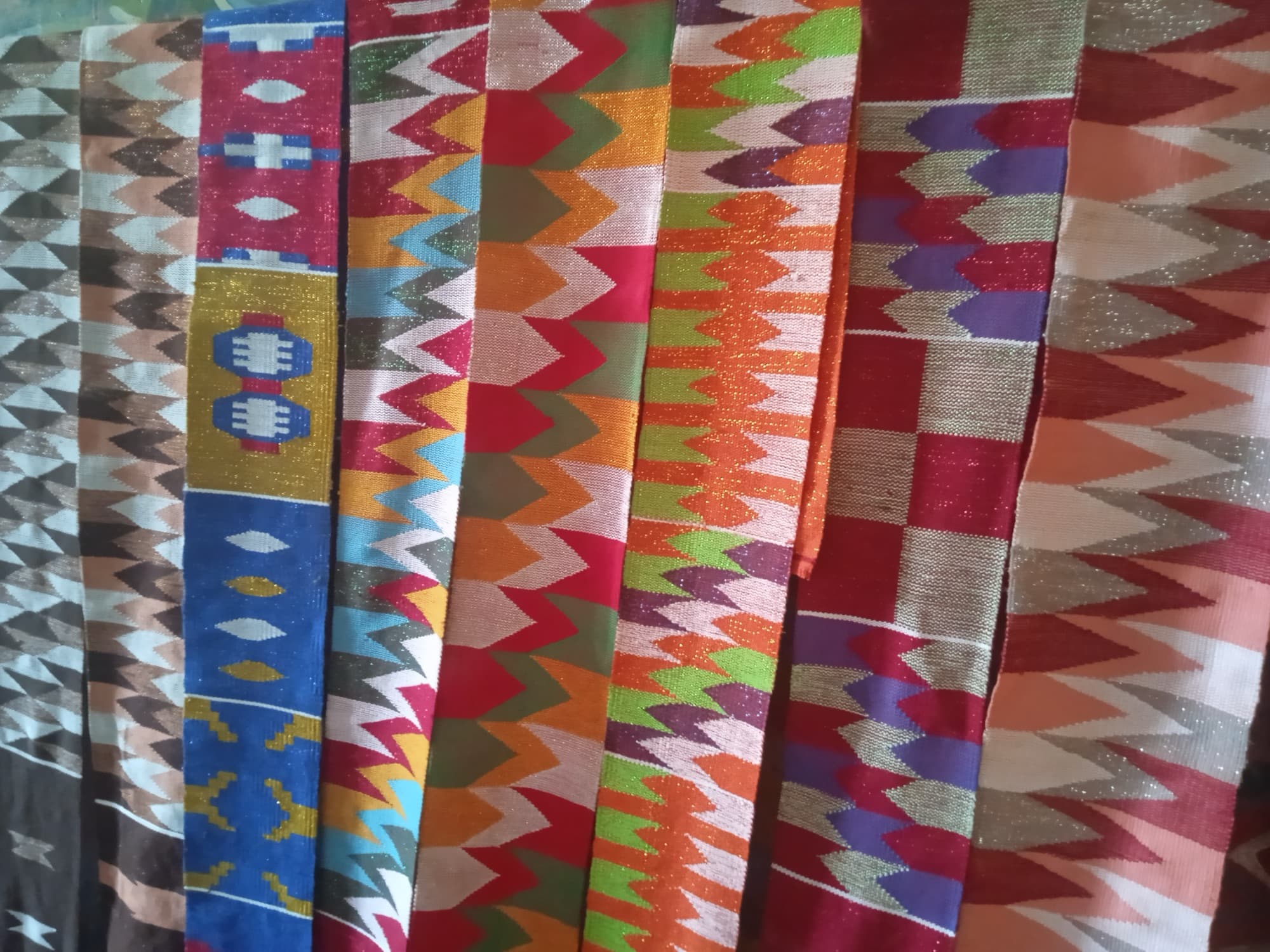 Kente cloth patterns, Volta region